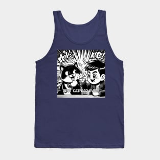 Best Cat Dad Ever Fist Bump Tank Top